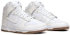 (W) Nike Dunk High 'Sail Gum' Lelaki Wanita Kasut Sneakers DD1869-109