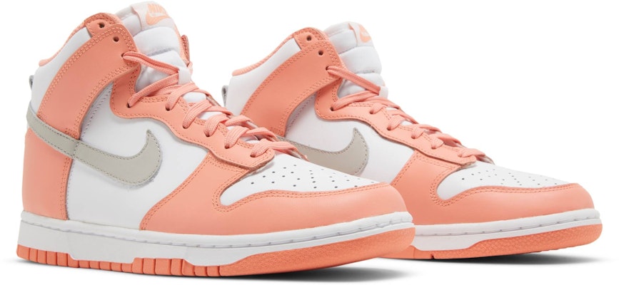 (W) Nike Dunk High 'Salmon' Putih Merah Muda DD1869-600 Cheap (W) Nike Dunk High 'Salmon' Putih Merah Muda DD1869-600
