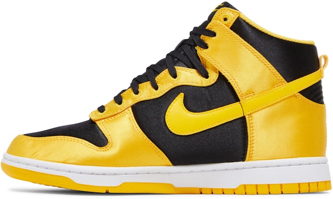 (W) Nike Dunk High 'Satin Goldenrod Kuning Emas' FN4216-001 Lookbook (W) Nike Dunk High 'Satin Goldenrod Kuning Emas' FN4216-001