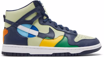 (Women) Nike Dunk High 'See Through Pistachio Midnight Navy' DQ7575-300 (Women) Nike Dunk High 'See Through Pistachio Midnight Navy' DQ7575-300