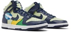 Cheap (W) Nike Dunk High 'Lutsinar Pistachio Midnight Navy' DQ7575-300