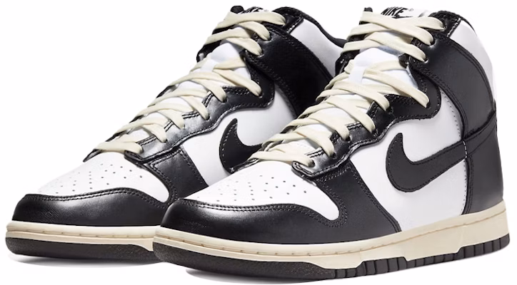 (Women) Nike Dunk High 'Vintage Black' DQ8581-100 Lookbook (Women) Nike Dunk High 'Vintage Black' DQ8581-100