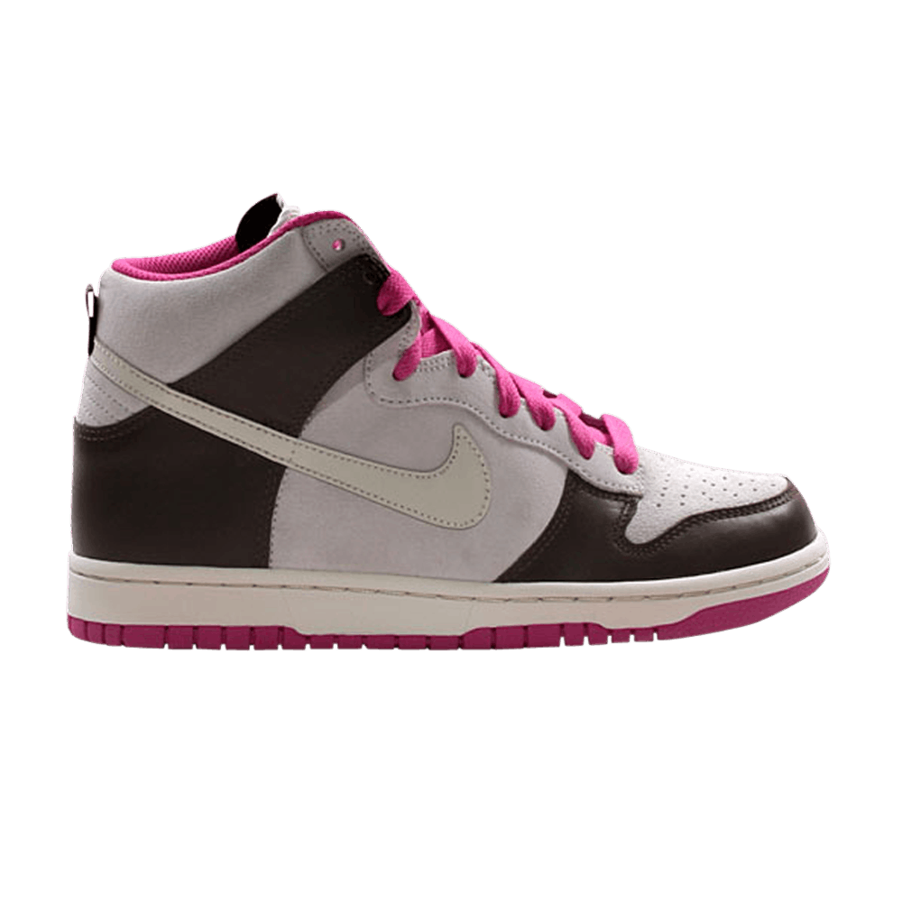 (Women) Nike Dunk High 'White Chocolate Pink' 325203-111