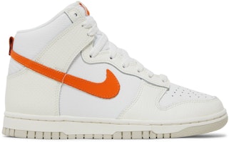 (Women) Nike Dunk High 'White Magma Orange' DV6986-100 (Women) Nike Dunk High 'White Magma Orange' DV6986-100