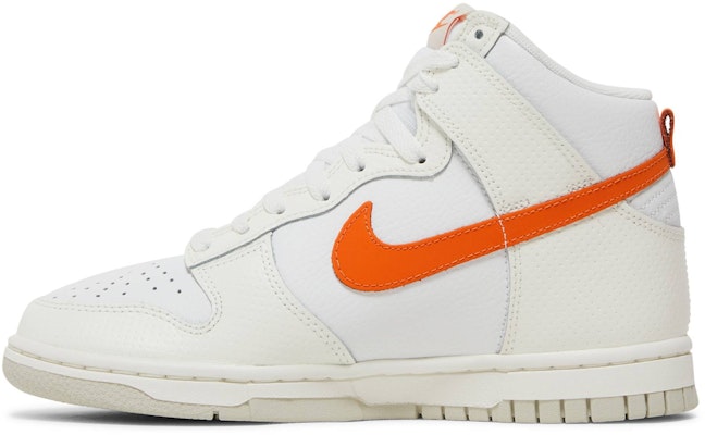 (Women) Nike Dunk High 'White Magma Orange' DV6986-100 Lookbook (Women) Nike Dunk High 'White Magma Orange' DV6986-100