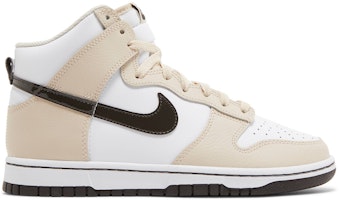 (Women) Nike Dunk High 'White Sand Drift Brown' FD9874-100 (Women) Nike Dunk High 'White Sand Drift Brown' FD9874-100