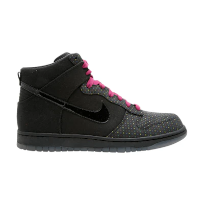 (W) Nike Dunk High PRM 'Black'