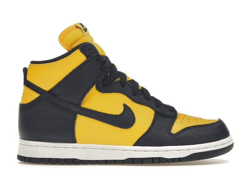 Buy (W) Nike Dunk High QS 'Michigan' Pria Wanita Sneakers Olahraga 854340-700