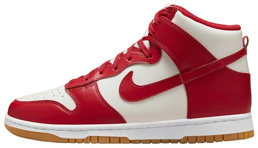 (女款)Nike Dunk 高筒鞋 乳白色/健身紅色/焦糖色 DD1869-114 Buy (女款)Nike Dunk 高筒鞋 乳白色/健身紅色/焦糖色 DD1869-114