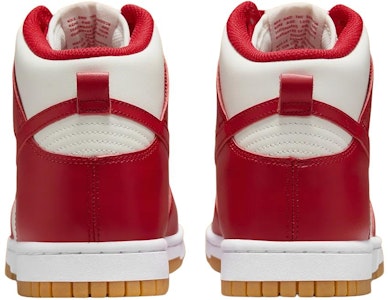 (女款)Nike Dunk 高筒鞋 乳白色/健身紅色/焦糖色 DD1869-114 Shop (女款)Nike Dunk 高筒鞋 乳白色/健身紅色/焦糖色 DD1869-114