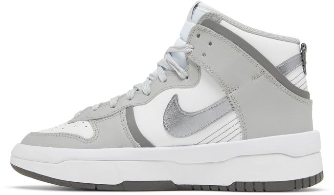 (Women) Nike Dunk High Up 'Grey' DH3718-106 Lookbook (Women) Nike Dunk High Up 'Grey' DH3718-106
