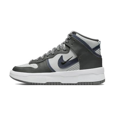 (W) Nike Dunk High UP 'Iron Gray/Mid Night Navy'