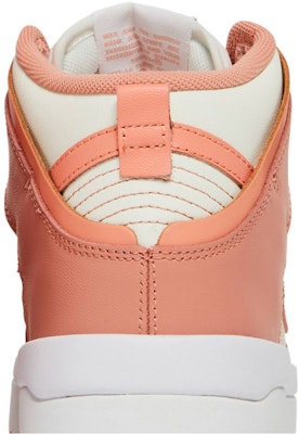 (W) Nike Dunk High UP 'Sail Light/Crimson Bliss' - Putih Merah Jambu DH3718-107 Sizing (W) Nike Dunk High UP 'Sail Light/Crimson Bliss' - Putih Merah Jambu DH3718-107