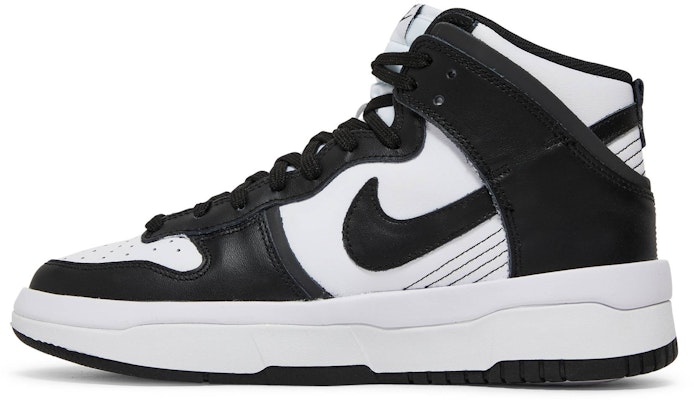 (W) 나이키 덩크 하이 업 '화이트 블랙' DH3718-104 Lookbook (W) 나이키 덩크 하이 업 '화이트 블랙' DH3718-104