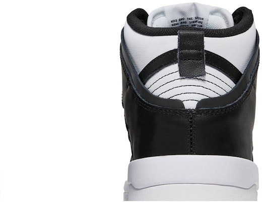 (W) 나이키 덩크 하이 업 '화이트 블랙' DH3718-104 Sizing (W) 나이키 덩크 하이 업 '화이트 블랙' DH3718-104