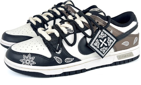 (W) Nike Dunk Low 'Hitam Mocha Kacang Mete' CW1590-100-455026 Lookbook (W) Nike Dunk Low 'Hitam Mocha Kacang Mete' CW1590-100-455026