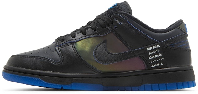 (W) Nike Dunk Low 'Hitam Biru Kerlap-kerlip' FB1842-001 Lookbook (W) Nike Dunk Low 'Hitam Biru Kerlap-kerlip' FB1842-001