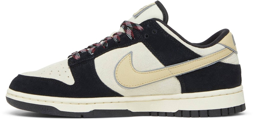 (W) Nike Dunk Low 'Hitam Suede' DV3054-001 Lookbook (W) Nike Dunk Low 'Hitam Suede' DV3054-001