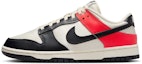 Buy (W) 耐克Dunk Low '黑红脚趾亮红' HQ3423-635