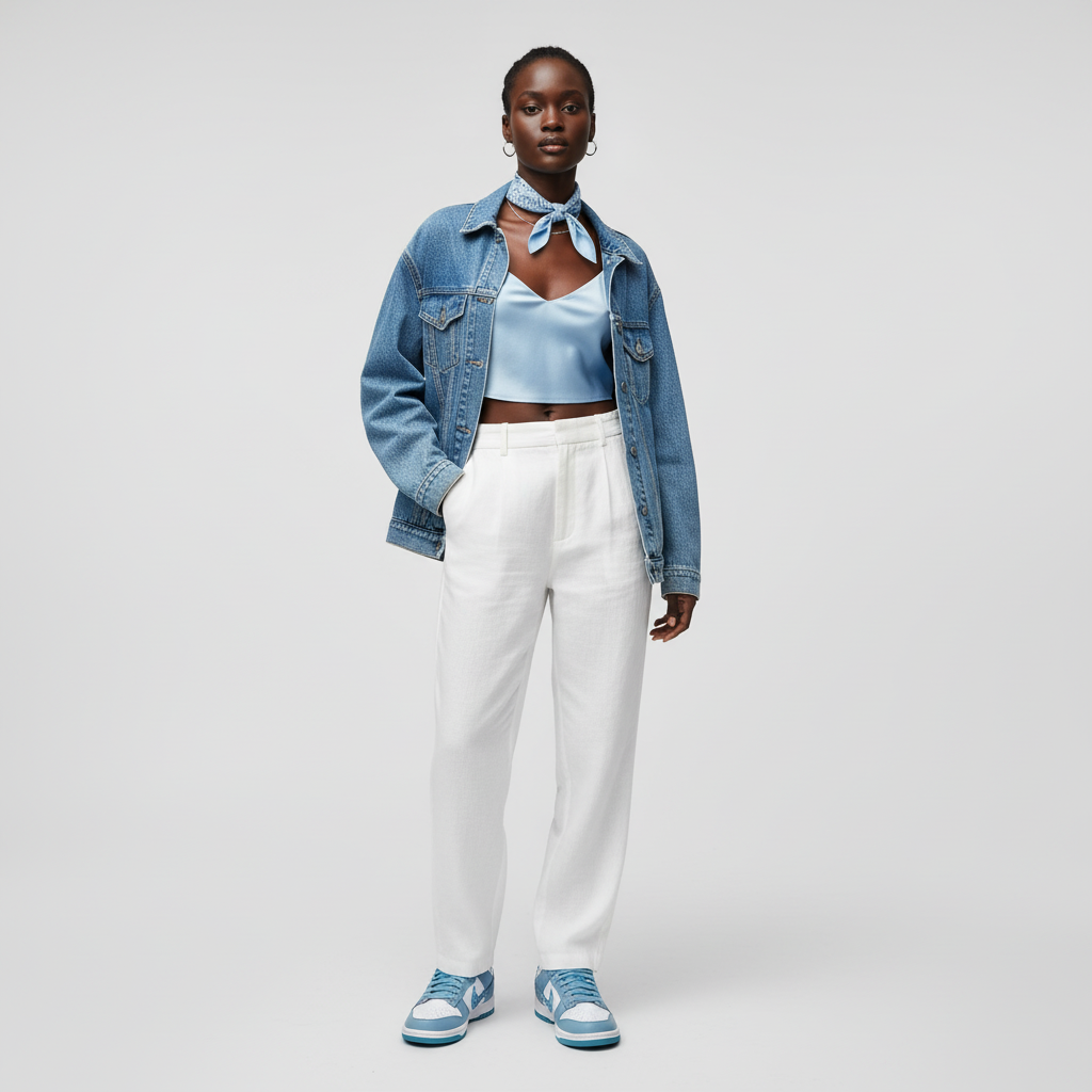 Lookbook (W) ナイキ ダンク ロー "ブルーペイズリー" DH4401-101