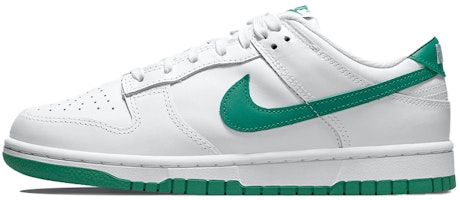 【訂製球鞋】Nike Dunk Low 復古腰果花 腰果花 方格紋 低筒 板鞋 女款 白綠棕 2