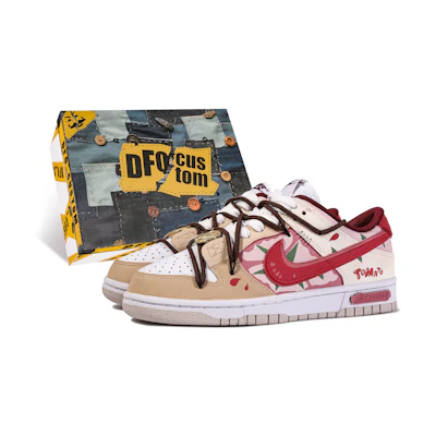 (W) Nike Dunk Low 'Da Vinci Tomato'