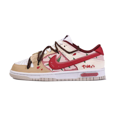 (W) Nike Dunk Low 'Da Vinci Tomato Graffiti'
