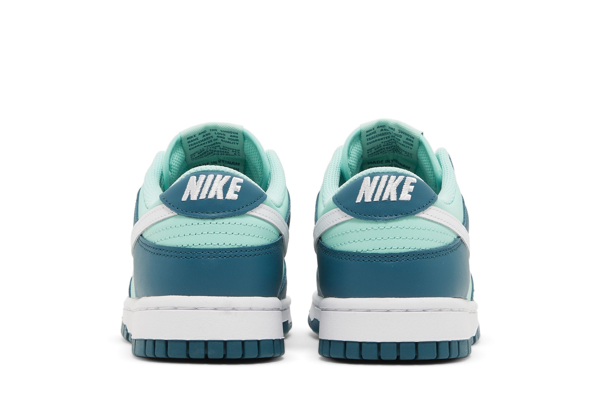 Sizing (W) Nike Dunk Low ''Teal Geode'' DD1503-301