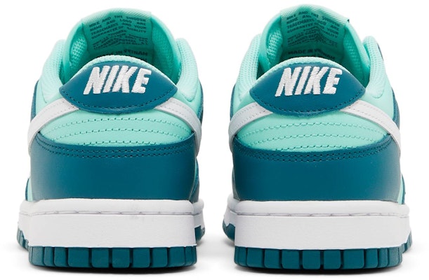 (W) Nike Dunk Low 'Geode Teal' Hijau Biru Teal DD1503-301 Details for (W) Nike Dunk Low 'Geode Teal' Hijau Biru Teal DD1503-301