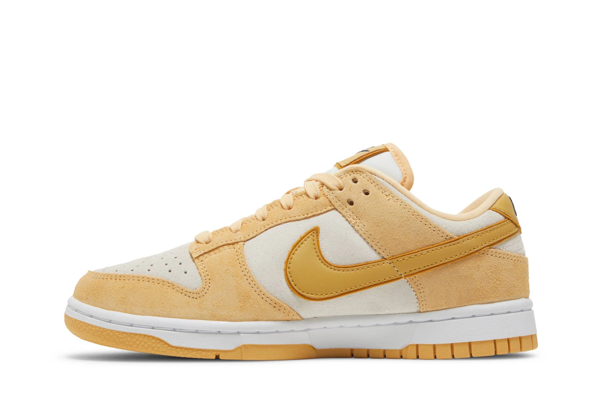(Women) Nike Dunk Low 'Gold Suede' DV7411-200
