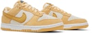 (W) 나이키 덩크 로우 '골드 스웨이드' DV7411-200