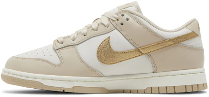 Shop (Women) Nike Dunk Low 'Gold Swoosh' DX5930-001