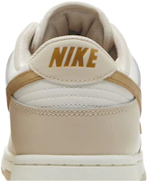 Cheap (Women) Nike Dunk Low 'Gold Swoosh' DX5930-001