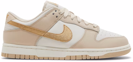 (Women) Nike Dunk Low 'Gold Swoosh' DX5930-001 (Women) Nike Dunk Low 'Gold Swoosh' DX5930-001