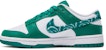 (W) 나이키 덩크 로우 '그린 페이즐리' (40 characters) DH4401-102