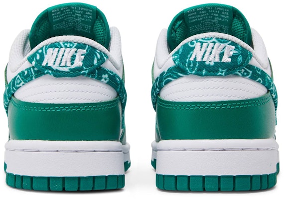 (W) 나이키 덩크 로우 '그린 페이즐리' (40 characters) DH4401-102 Details for (W) 나이키 덩크 로우 '그린 페이즐리' (40 characters) DH4401-102