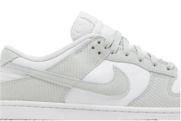 (W) Nike Dunk Low 'Corduroy Perak Cerah' FN7658-100 Order (W) Nike Dunk Low 'Corduroy Perak Cerah' FN7658-100