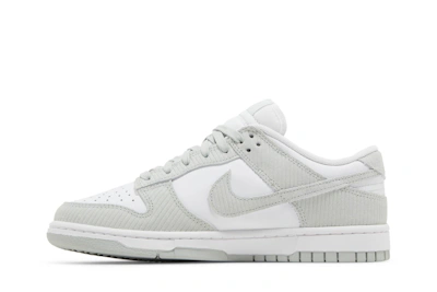 (Women) Nike Dunk Low 'Light Silver Corduroy' FN7658-100
