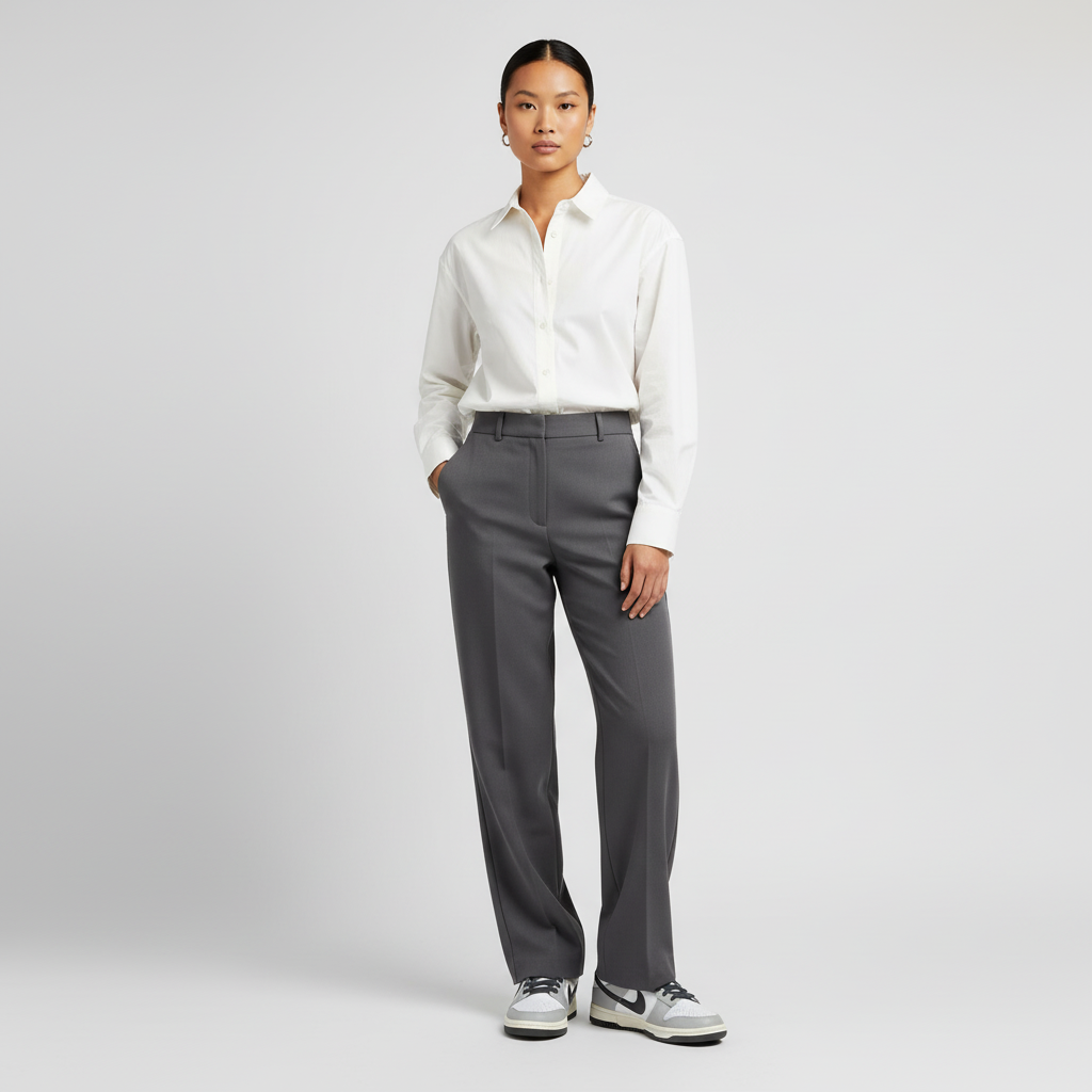 Lookbook (W) 耐克Dunk Low“浅烟灰” DD1503-117