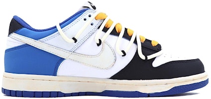 【定制球鞋】Nike Dunk Low 閃電元素 科技感 星溯未來 百搭 休閒 防滑耐磨 低幫 板鞋 女款 米藍 Order 【定制球鞋】Nike Dunk Low 閃電元素 科技感 星溯未來 百搭 休閒 防滑耐磨 低幫 板鞋 女款 米藍