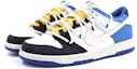 Lookbook 【定制球鞋】Nike Dunk Low 閃電元素 科技感 星溯未來 百搭 休閒 防滑耐磨 低幫 板鞋 女款 米藍