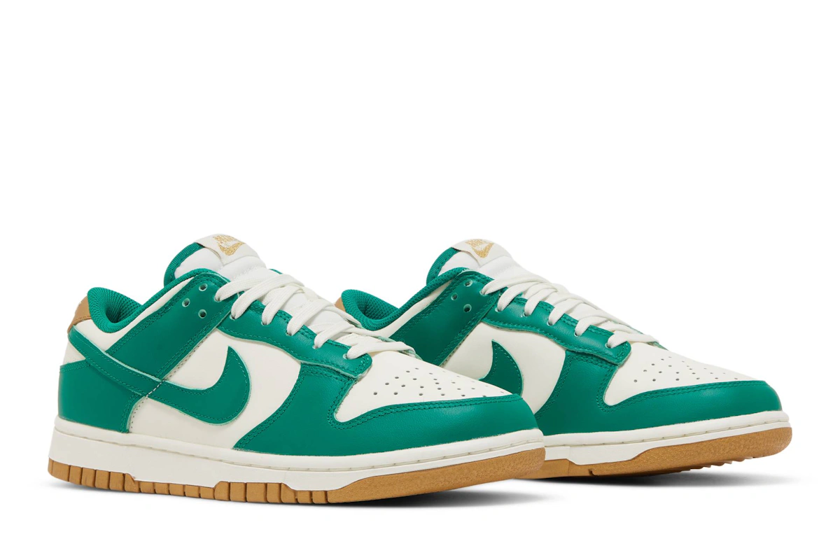(Women) Nike Dunk Low 'Malachite Metallic Gold' FB7173-131