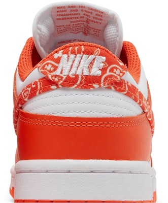 Women) Nike Dunk Low 'Orange Paisley' DH4401‑103 - DH4401-103 - Novelship