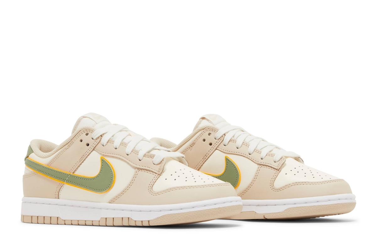 (Women) Nike Dunk Low 'Pale Ivory Oil Green' FQ6869-131