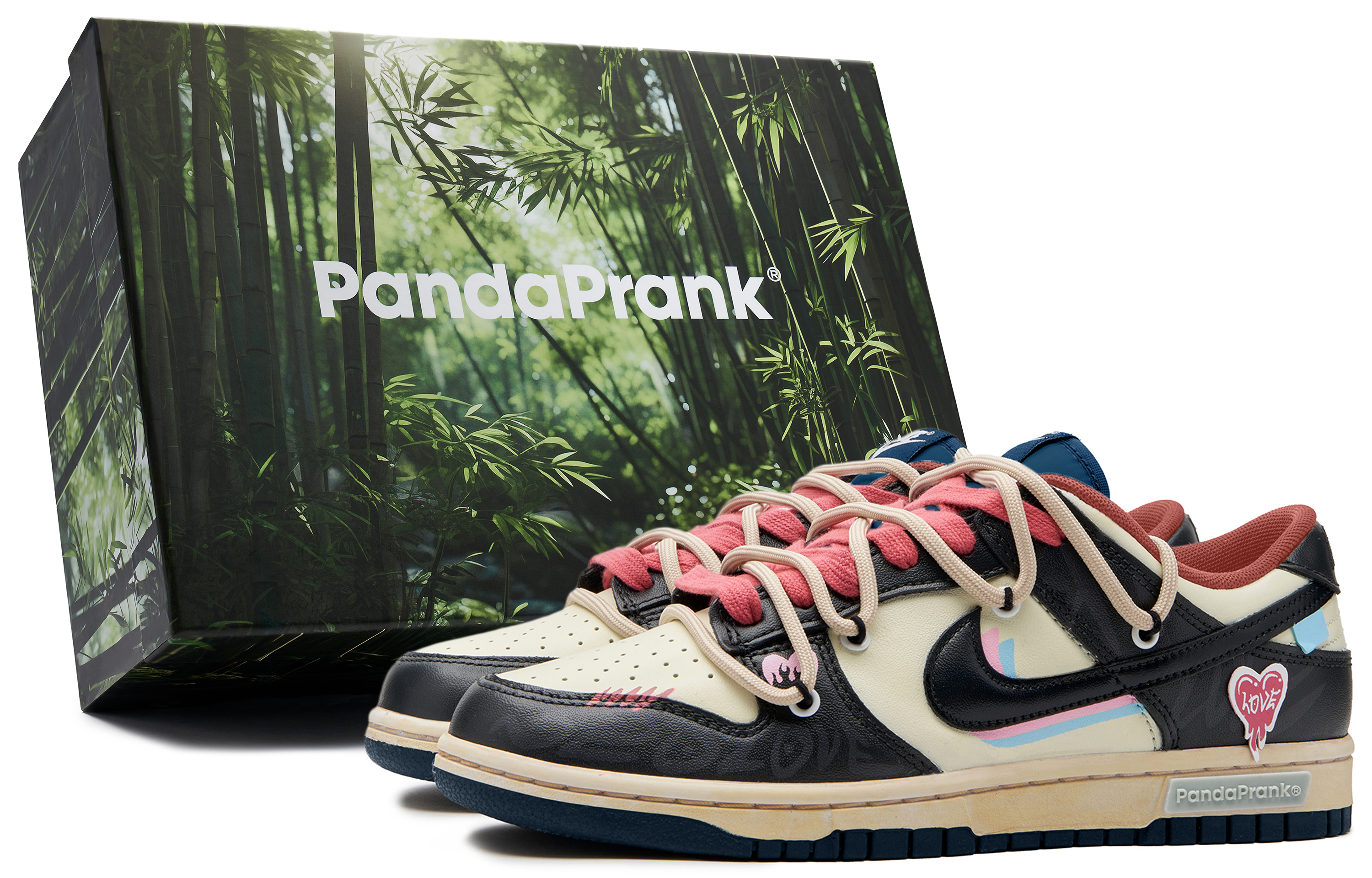 (W) Nike Dunk Low 'Panda Mischief'