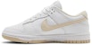 (W) Nike Dunk Low 'Putih Mutiara' DD1503-110