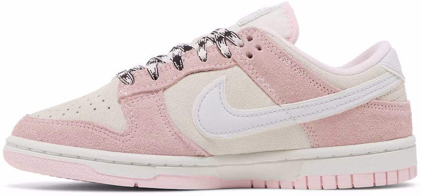 (W) Nike Dunk Low 'Pink Foam' Merah Jambu DV3054-600 Lookbook (W) Nike Dunk Low 'Pink Foam' Merah Jambu DV3054-600