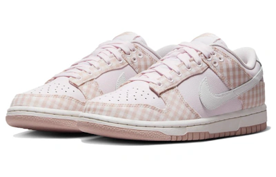 (Women) Nike Dunk Low 'Pink Gingham' FB9881-600