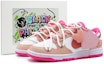 Buy 客製化球鞋 Nike Dunk Low 粉色甜心 皮革 高街戶外 黑豹 復古優質 耐磨輕便透氣防滑 低筒 板鞋 女款 粉白