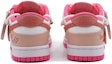Purchase 客製化球鞋 Nike Dunk Low 粉色甜心 皮革 高街戶外 黑豹 復古優質 耐磨輕便透氣防滑 低筒 板鞋 女款 粉白